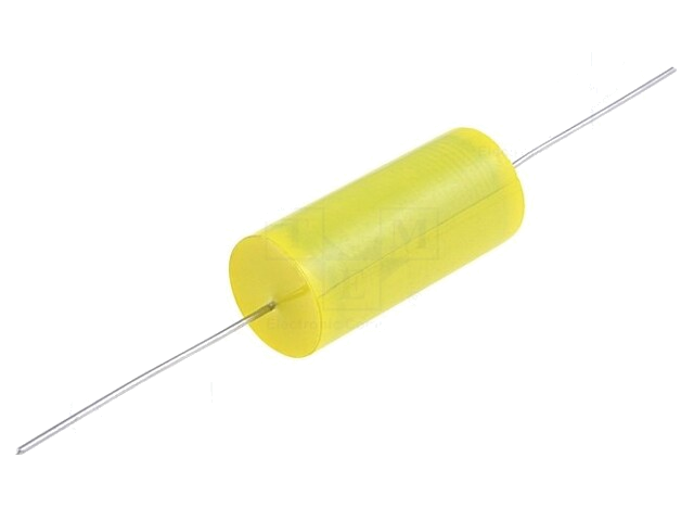 Condensator: polypropyleen; 0,1uF; Ø10x25mm; THT; ±5%; -55÷100°C Condensator: polypropyleen; 0,1uF; Ø10x25mm; THT; ±5%; -55÷100°C
